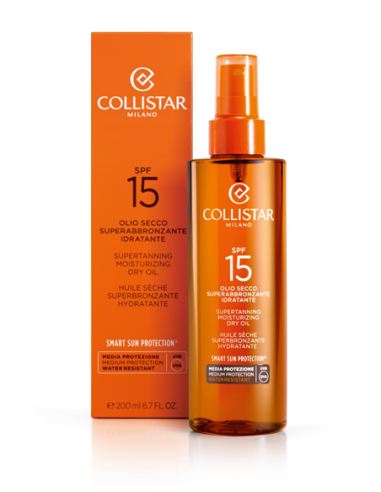 COLLISTAR SUPERTANNING .DRY. OIL SPF 15