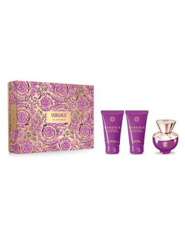 VERSACE DYLAN PURPLE EDP 50ML COFFRET